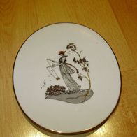 Königl. pr. Tettau Teller oval klein Diabolo