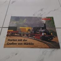 Märklin 1 --- starten mit der großen von Märklin