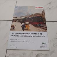 Märklin Faltblatt / Poster Tenderlok BR 75.4/ 39753
