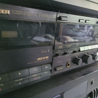 Schönes Pioneer CT-W900R Doppeltape Tapedeck Tape Recorder