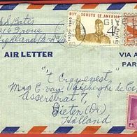 USA Brief Air Mail gest.1969 Siehe