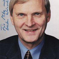 Raumfahrt: Ernst Messerschmid - orig. sign. AK (8086)