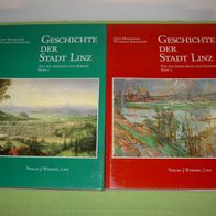 Fritz Mayrhofer; Willibald Katzinger, Geschichte der Stadt Linz; 2 Bände