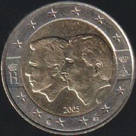 2005 Belgien 2 Euro Belgisch-Luxemburgische Wirtschaftsunion bankfrisch