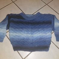 Kinder Pullover Gr. 80/86 selbst gestrickt
