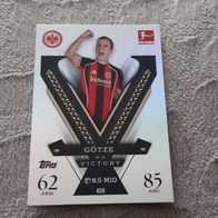 Topps Match Attax BL 2025/26 Nr. 408 Mario Götze (Eintracht Frankfurt) "VICTORY"