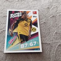 Topps Match Attax BL 2025/26 Nr. 472 Felix Nmecha (Borussia Dortmund) "SUPER POWER"
