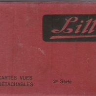 Sehr altes Heft mit eingefassten Ansichtskarten von Lille / Frankreich