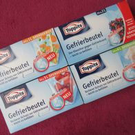 NEU Toppits Gefrierbeutel 125 St. mit Standboden 1 L, 2 L, 3 L, 6 L Spezialfolie