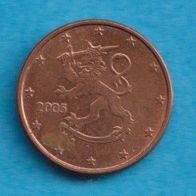 Finnland 1 Cent 2005