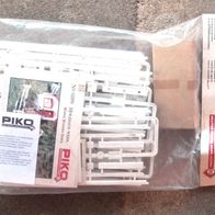 Holzzaun weiß, Bausatz, Piko 62291, Spur G, 1:22,5