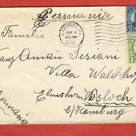 USA Brief gelaufen 1932