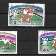 Nordkorea 1676-1678 gestempelt