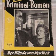 Kelter Kriminal-Roman (Kelter) Nr. 143 * Der Blinde von New York* RAR