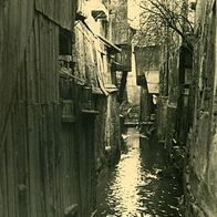 72070 Tübingen Partie in der Altstadt 1962 Foto AK , Handabzug