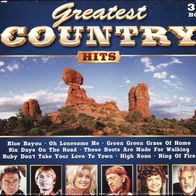 Greatest Country Hits 3 CD´s, Eurotrend CD Box 312.426, made in EU