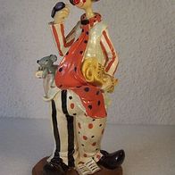 Alte Clown Gilde / - Vivari Kunststofffigur - " Leseratte "