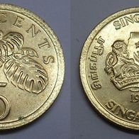 Singapur 5 Cent 1989 ## Li11