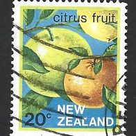 Neuseeland Sondermarke " Früchte " Michelnr. 885 o