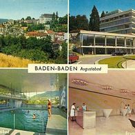 76530 Baden-Baden Augustabad 4 Ansichten 1980