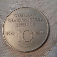 10 Mark DDR 1974 "A" Alles Für Das Volk-Alles Mit Dem Volk