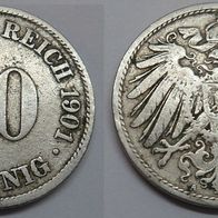 10 Pfennig 1901 (A) ## S2