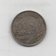 Münze Frankreich 100 Francs 1955