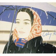 Alex Katz - orig. sign. Kunst-AK (8116)