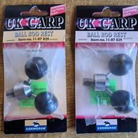 Neu! 2 Rutenauflage Cormoran Rod Butt Rest Ball Rute Angel Hecht Karpfen Zander