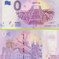 0 Euro Schein Pic du Midi UEDA 2018-3 selten Nr 2431