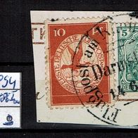 Los H21894: Deutsches Reich Flugpost am Rhein und Main Mi. I, gest. SST