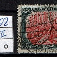 Los H21902: Deutsches Reich Mi. 97 A II, gest