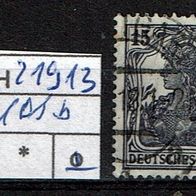 Los H21913: Deutsches Reich Mi. 101 b, gest