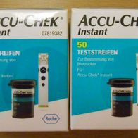 ACCU-CHEK Instant 100 Teststreifen - NEU / OVP - AKKU CHECK