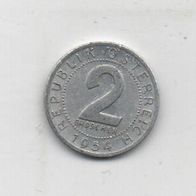 Münze Österreich 2 Groschen 1954
