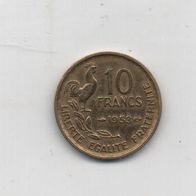 Münze Frankreich 10 Franc 1953