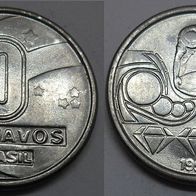 Brasilien 10 Centavos 1990 ## H