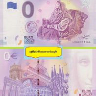0 Euro Schein Santa Claus´ Main Post Office LEAH 2018-1 offiziell ausverkauft Nr 3871