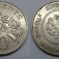 Singapur 10 Cents 1990 ## Kof8