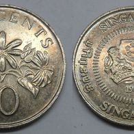 Singapur 10 Cent 1989 ## Kof2