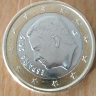 1 Euro Spanien 2019 aus Umlauf siehe Bild Felipe Kursmünze Espana