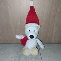 Stofftier Kuscheltier Weihnachtsmann Kinder Bär Teddy