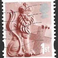 England Regionakmarke " Löwe " Michelnr.2 o