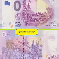 0 Euro Schein Santa Claus´ Main Post Office LEAH 2018-2 Fehldruck offiziell ausverk