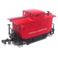 Caboose Car, Central Pacific, rot, Arnold Ep3, Spur N