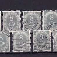 Bund MiNr. 127 Posthorn gest. zur Auswahl M€ 8,00 #J118df