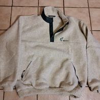 Neu! Musto Snugs Fleece Pullover Pulli Überzieher Farbe: Beige/Grün Größe: XXL