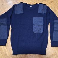 blauer Marine-Pullover Gr. 50