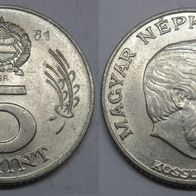 Ungarn 5 Forint 1971 ## Kof5