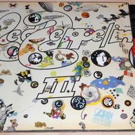 Led Zeppelin III 1st Press Red-Plum-Atlantic, Peter Grant Label Top! (mit Autogramm)